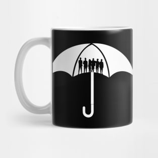 Umbrella Academy Silhouette Mug